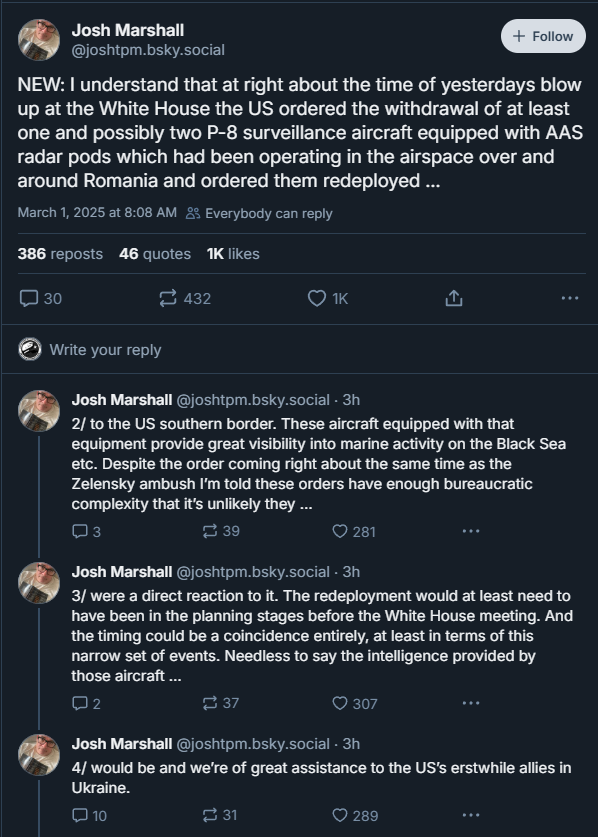 SR_Planespotter's tweet photo. Interesting post on Bluesky.
*IF* this is true, 554 and 571 will come home and start duties at the border, a huge development for border ISR. AAS is able to track many small objects at huge ranges and send this data to other partners.
Please take this with a grain of salt- 1/2 https://t.co/fJGR4laMln