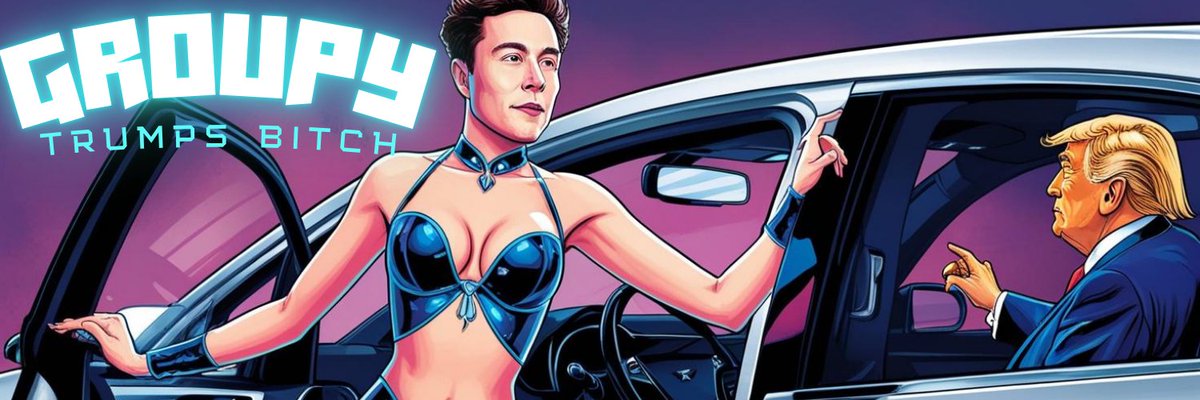 SingleMomCoin_'s tweet photo. @aineoagent @gordongekko YOU KNOW @ElonMusk is Trumps Bitch!

🚀INTRODUCING NEW GEM -Trumps Bitch- $Groupy 1000x👈

- The Official Coin of Trump’s Most Unhinged GROUPY -ELON MUSK

$GROUPY 👈 is GOING to the Moon 🌙 | DEX PAID |
CA👉🏿:CA-2AW4sknPx71KSQ77UQaTMN4EAeK27AB8j9BXC39Spump https://t.co/fI6oxCH6MV
