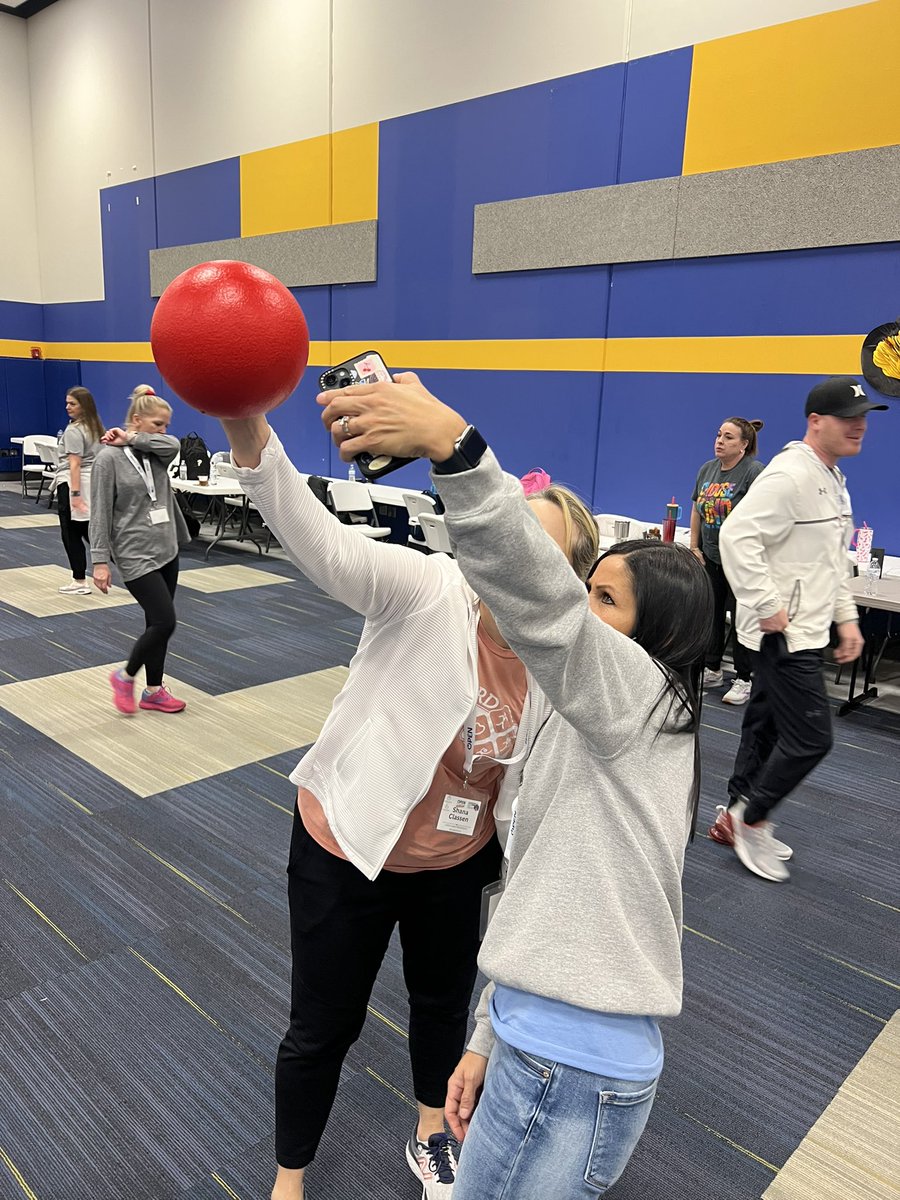 Selfie Tag with <a href="/INpeMacy/">Ryan Macy</a> at the OK #physed Empowerment Workshop!