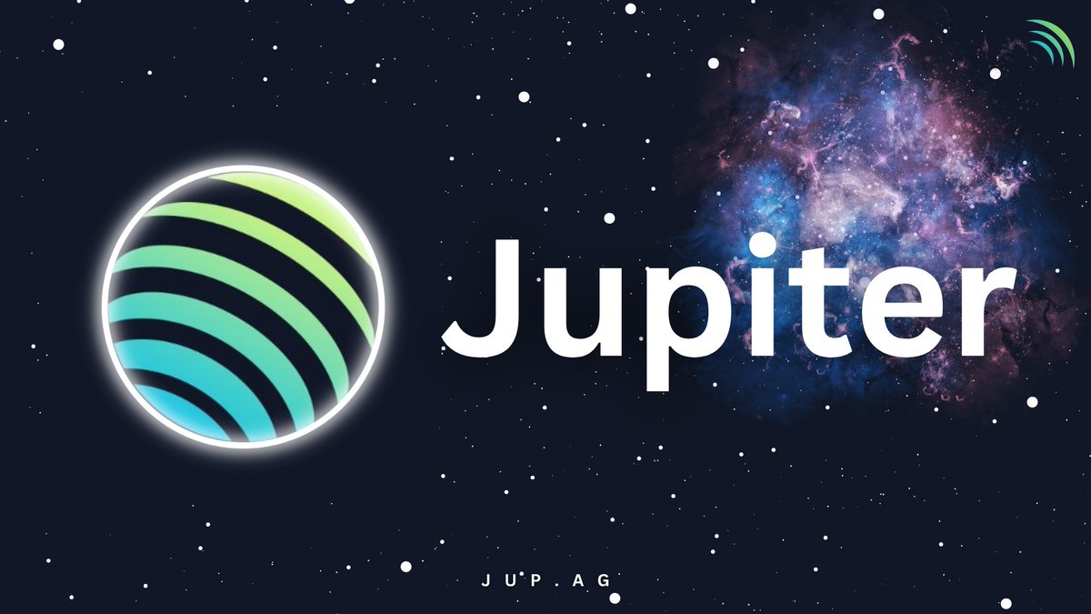 jup_uplink's tweet image. Jupiter has:

1. Swap 
2. Limit Orders
3. Dollar-Cost Averaging (DCA)
4. Value Averaging (VA)
5. Perpetuals Trading (Perps)
6. Jupiter Liquidity Pool (JLP)
7. Bridge 
8. Jupiter Research Centre
9. Jupiter Portfolio
10. Trenches
11. Gasless Swaps
12. JupSOL (Jupiter Staked SOL)…