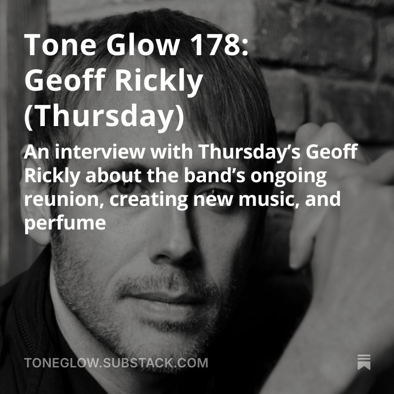 Tone Glow (@toneglow) on Twitter photo âThings only really get good when you have an obstacle that you have to problem solve. Itâs almost like you need to keep finding better problems so you can come up with better solutions.â âGeoff Rickly
<a href="/msclairebiddles/">claire biddles</a> talks with <a href="/thursdayband/">thursdayband</a>âs Geoff Rickly âThings only really get good when you have an obstacle that you have to problem solve. Itâs almost like you need to keep finding better problems so you can come up with better solutions.â âGeoff Rickly
<a href="/msclairebiddles/">claire biddles</a> talks with <a href="/thursdayband/">thursdayband</a>âs Geoff Rickly