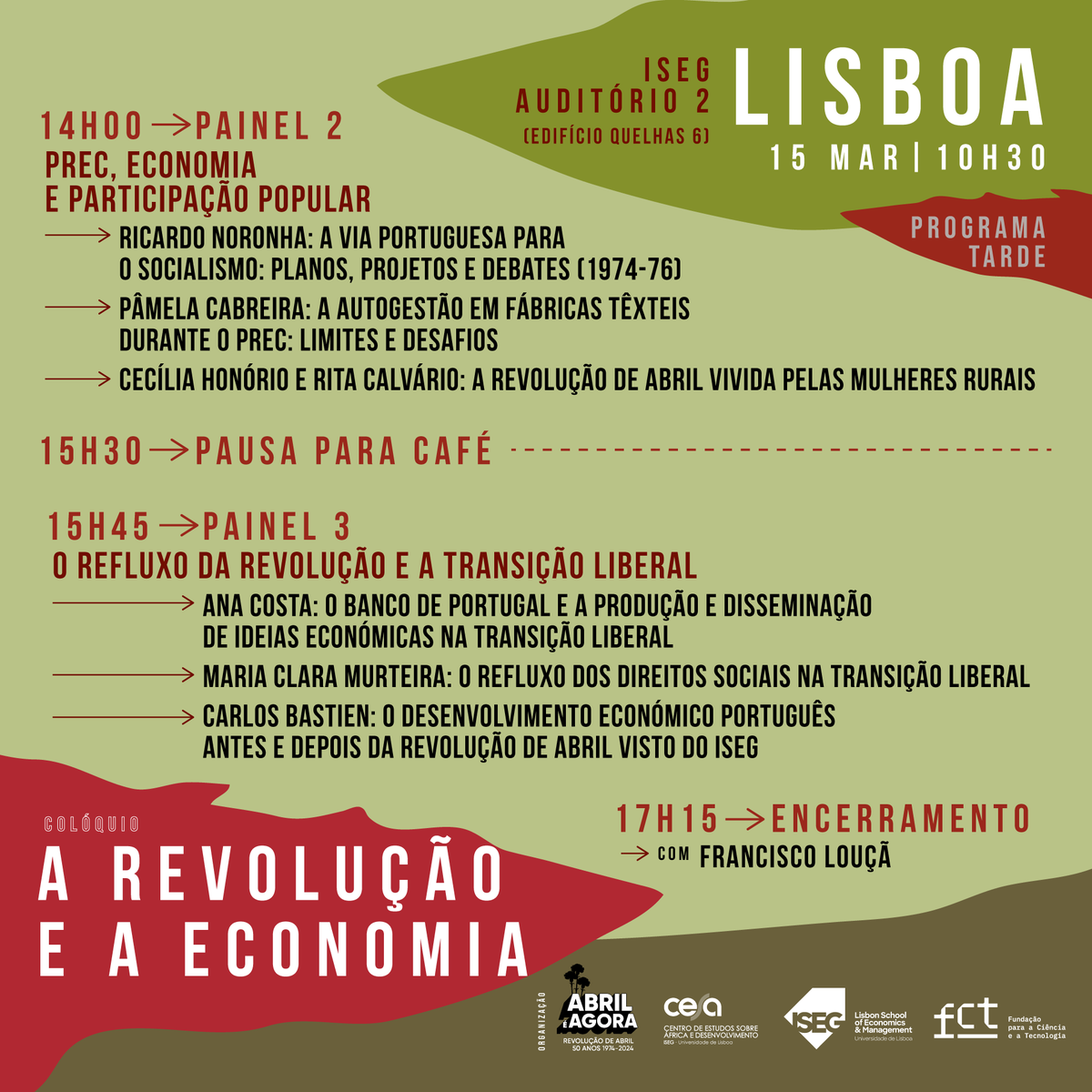 _cultra's tweet photo. 📍A Revolução e a Economia, dia 15 de março a partir das 10h30 no ISEG em Lisboa. https://t.co/wMMvGPlvOZ