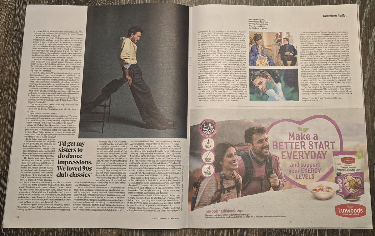starsailor1234's tweet photo. He's somehow, inexplicably, even MORE "larger than life" in print than in electronic photographs!

Mesmerizing. 
Enigmatic.

#JonathanBailey #TheObserverMagazine https://t.co/tIKlSI7sLC
