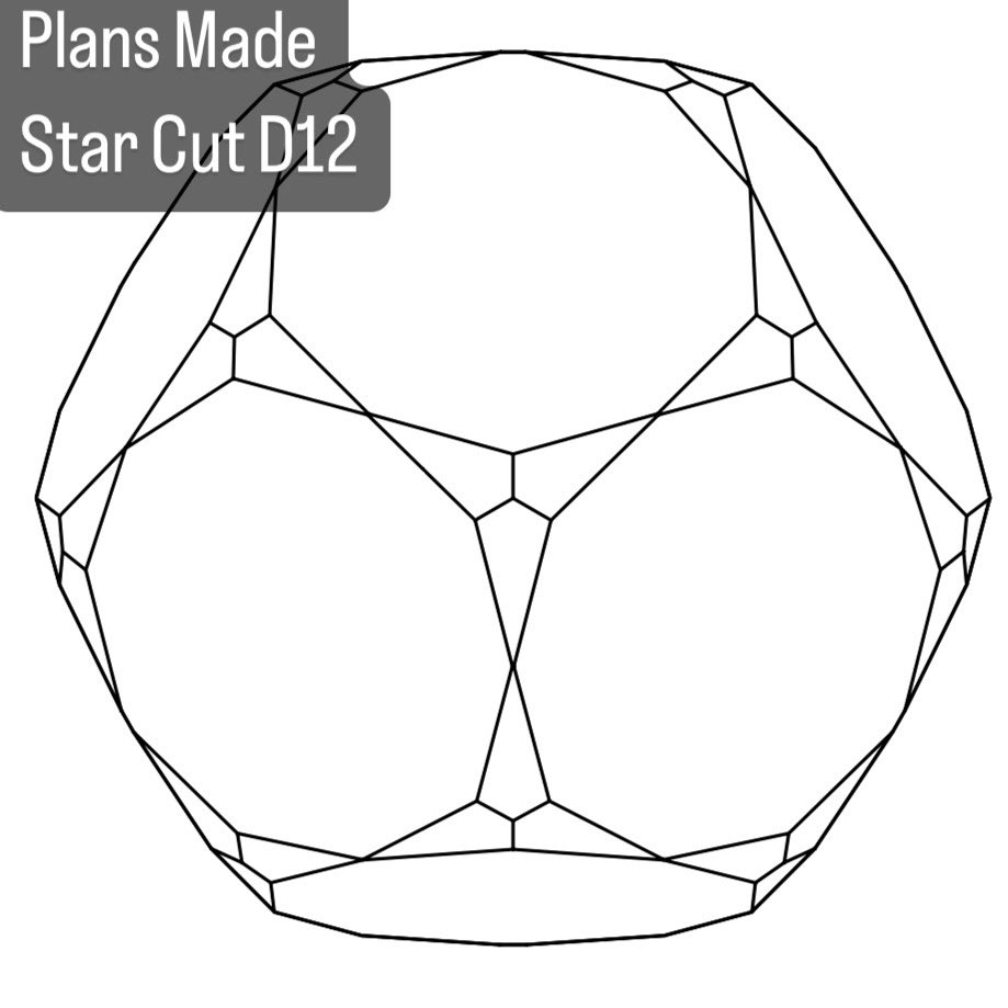 DruidCraft_Wood's tweet photo. Last night I got a quick tutorial from Doug at Hedron Rockworks on using a faceting design tool. 

Now I’ve got my plans made for finishing my Star Cut d12. Let’s make some saw dust! https://t.co/jgIT5q15Xl