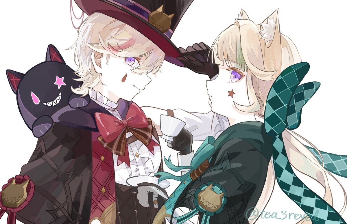 k0cha03's tweet photo. #Lyney #Lynette https://t.co/4L6wEBkpTr