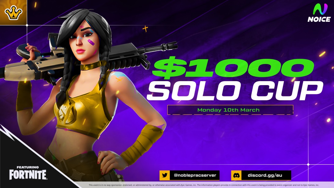 Noice (@noicestreaming) on Twitter photo 🏆 $1000 NOICE SOLO CUP ANNOUNCEMENT 🏆
We've teamed up with <a href="/NoblePracServer/">Noble Practice Server</a> to celebrate the release of AutoClips - automatic clips created from your streams on Noice (TRY IT YOURSELF TODAY!)
📆10th March
🔗 Full details HERE - discord.gg/eu 🏆 $1000 NOICE SOLO CUP ANNOUNCEMENT 🏆
We've teamed up with <a href="/NoblePracServer/">Noble Practice Server</a> to celebrate the release of AutoClips - automatic clips created from your streams on Noice (TRY IT YOURSELF TODAY!)
📆10th March
🔗 Full details HERE - discord.gg/eu
