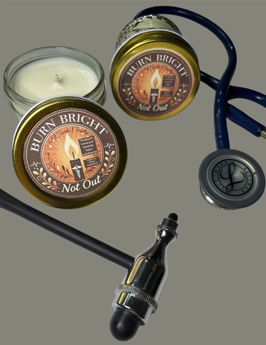 20 days to #Match2025! 🎉  I made some Match Day-themed candles to bring a little light and good vibes to the process 🕯️✨

Stress relief? Candles. Match Day stress relief? These candles. 

tinyurl.com/MatchCandles

#RadOnc #MedTwitter #candles #MatchDay #matchday2025 #MedEd