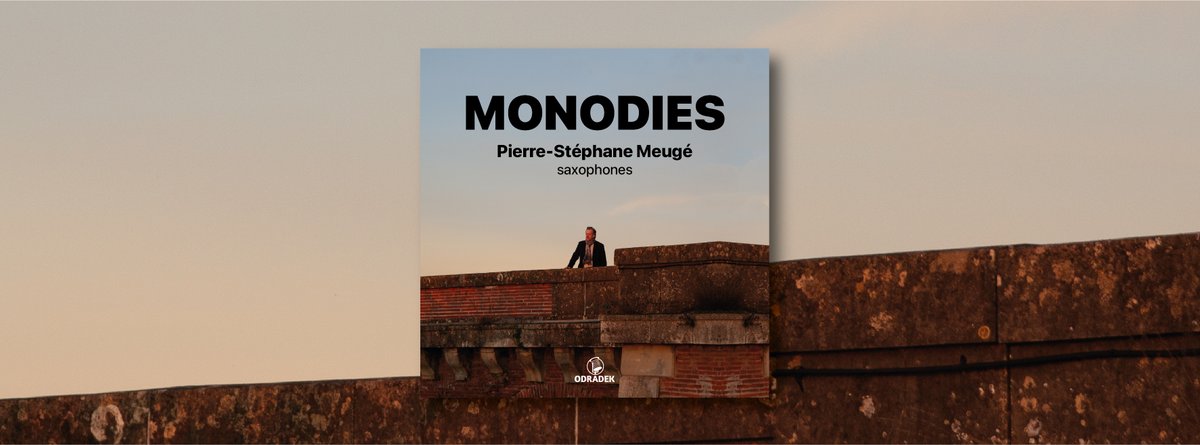 French saxophonist Pierre-Stéphane Meugé presents Monodies, a mesmerising musical journey through a century of monologues in a variety of styles, punctuated by the universal reference to J.S. Bach and played on various saxophones. odradek-records.com/release/pierre…