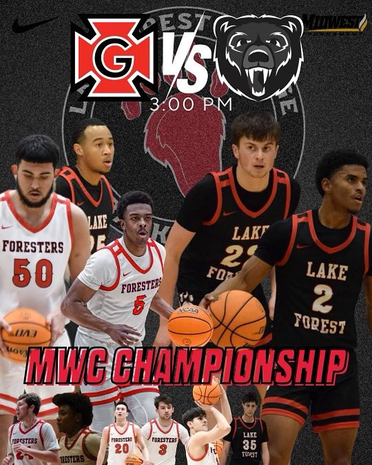 C H A M P I O N S H I P  S A T U R D A Y 💍 

It all comes down to this..😤

🆚 Grinnell College 
📍 Monmouth, Illinois
⏰ 3:00 PM CT
📺 monmouthscots.com/watch/?Live=31…

#DWWD #goforesters🐻🏀