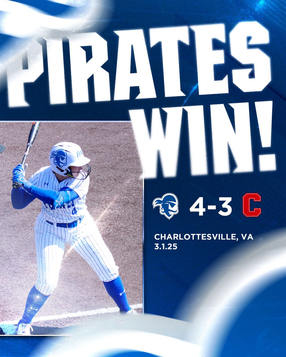 Kelsey Carr comes up clutch and the Pirates win their first game of the day, 4-3, over Cornell!

#HALLin🔵⚪ | #HooksUp