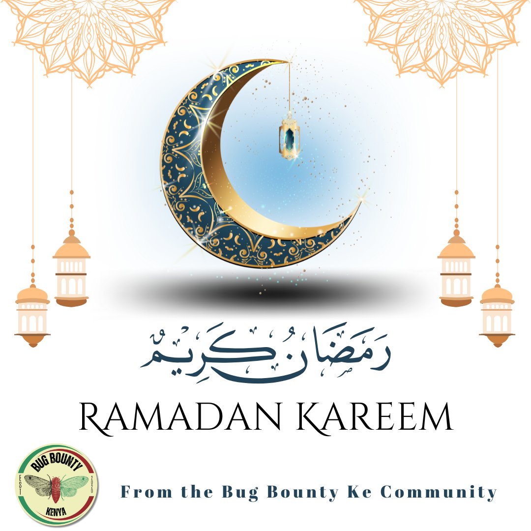 ke_bug_bounty's tweet photo. Ramadhan Kareem from Bug Bounty Ke!

As we enter this blessed month, we wish you peace, patience, and prosperity. May your efforts be rewarded and your reports always get triaged!
Stay ethical, stay curious, and keep hacking for good.

#BugBountyKe #RamadhanKareem https://t.co/4GmP3XpWRI