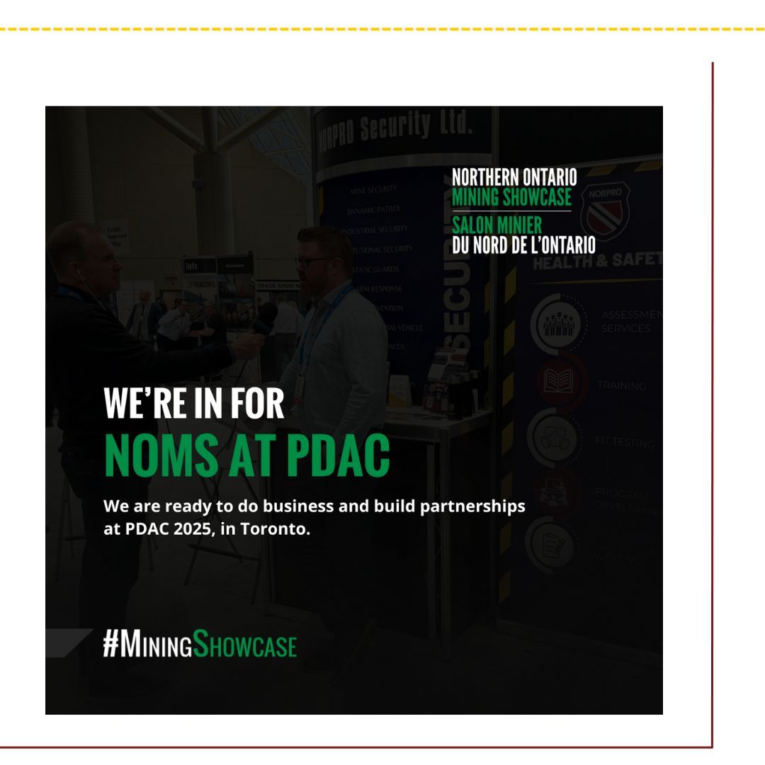 norproltd's tweet photo. We're excited to be part of the Prospectors &amp; Developers Association of Canada (PDAC) — one of the world's premier events for the global mining and exploration industry. 

Stop by Booth 107 in the Northern Ontario Mining Showcase (NOMS) section!

📍 Toronto
📅 March 2nd - 5th https://t.co/qE9k2HkqU1