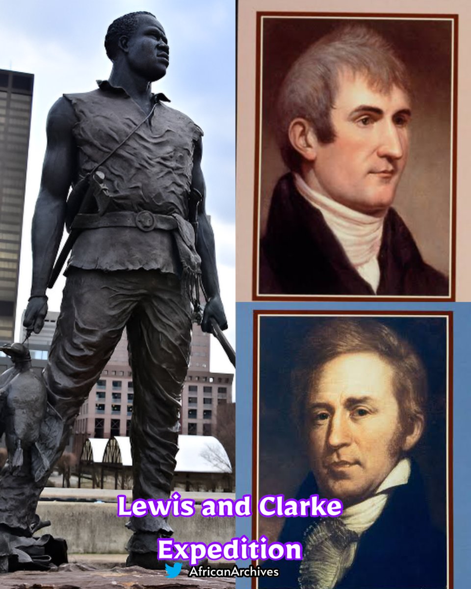 Everyone knows Lewis &amp; Clark, but did you know that there was a black man who was also part of the expedition?

As he was enslaved by William Clark, he participated as a full member of the expedition &amp; was present when the expedition reached the Pacific Ocean.

A THREAD
