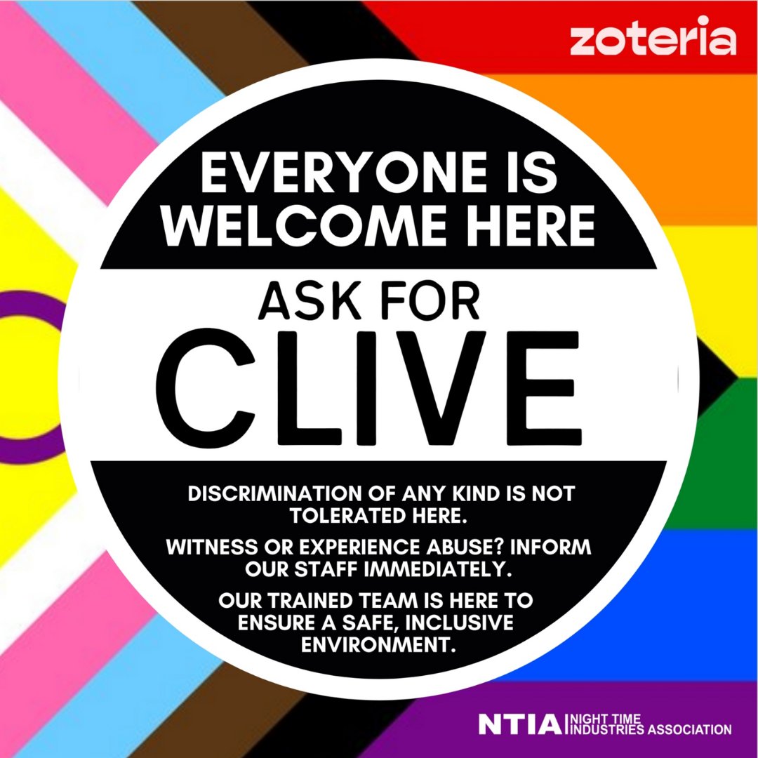 CAMRA (@camra_official) on Twitter photo ๐ป #Pubs should be a safe space for all.
๐ <a href="/clive_ask/">AskForClive ๐ณ๏ธโ๐</a> is a charity who works with venues & organisations to promote #LGBTQ+ #inclusion, create welcoming spaces, & enforce a zero-tolerance policy against LGBTQ+ discrimination & hate.
โค๏ธLearn more here: askforclive.com ๐ป #Pubs should be a safe space for all.
๐ <a href="/clive_ask/">AskForClive ๐ณ๏ธโ๐</a> is a charity who works with venues & organisations to promote #LGBTQ+ #inclusion, create welcoming spaces, & enforce a zero-tolerance policy against LGBTQ+ discrimination & hate.
โค๏ธLearn more here: askforclive.com
