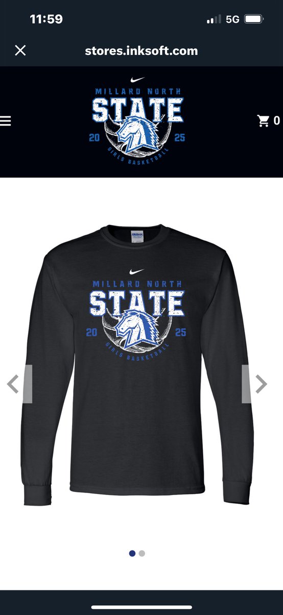 Get your State Tshirt here!!!
Wednesday 6pm 

#2 Mustangs vs 
#7 Westside

stores.inksoft.com/millard_north_…