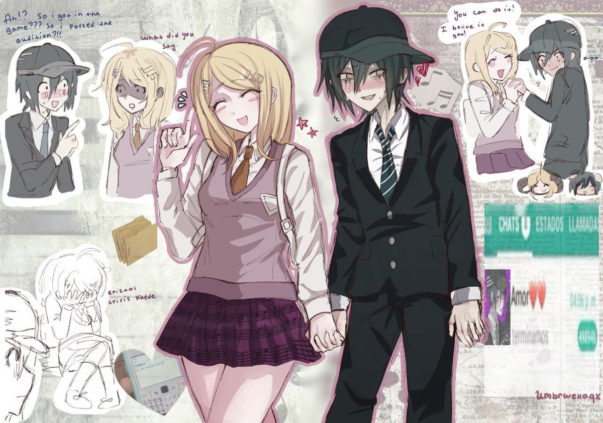MurinaMishak's tweet image. Pg x ing is always peak I swear.
Get this stinky bastard man off her💀💀

#kaedeakamatsu #kaede #pregameshuichi #shuichisaihara #drv3