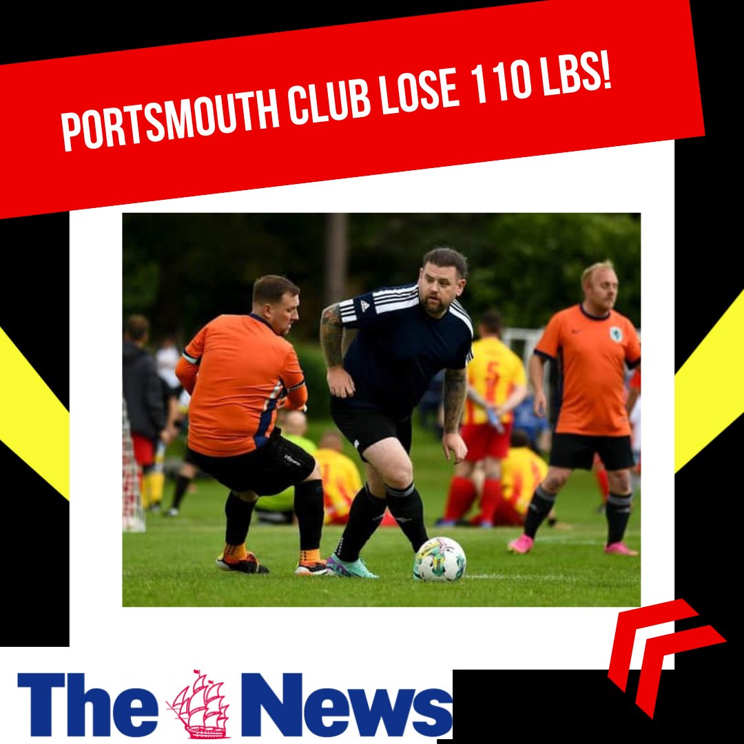 Portsmouth lads in the papers this week for their 110lb loss! Read the full story here: portsmouth.co.uk/health/portsmo…
