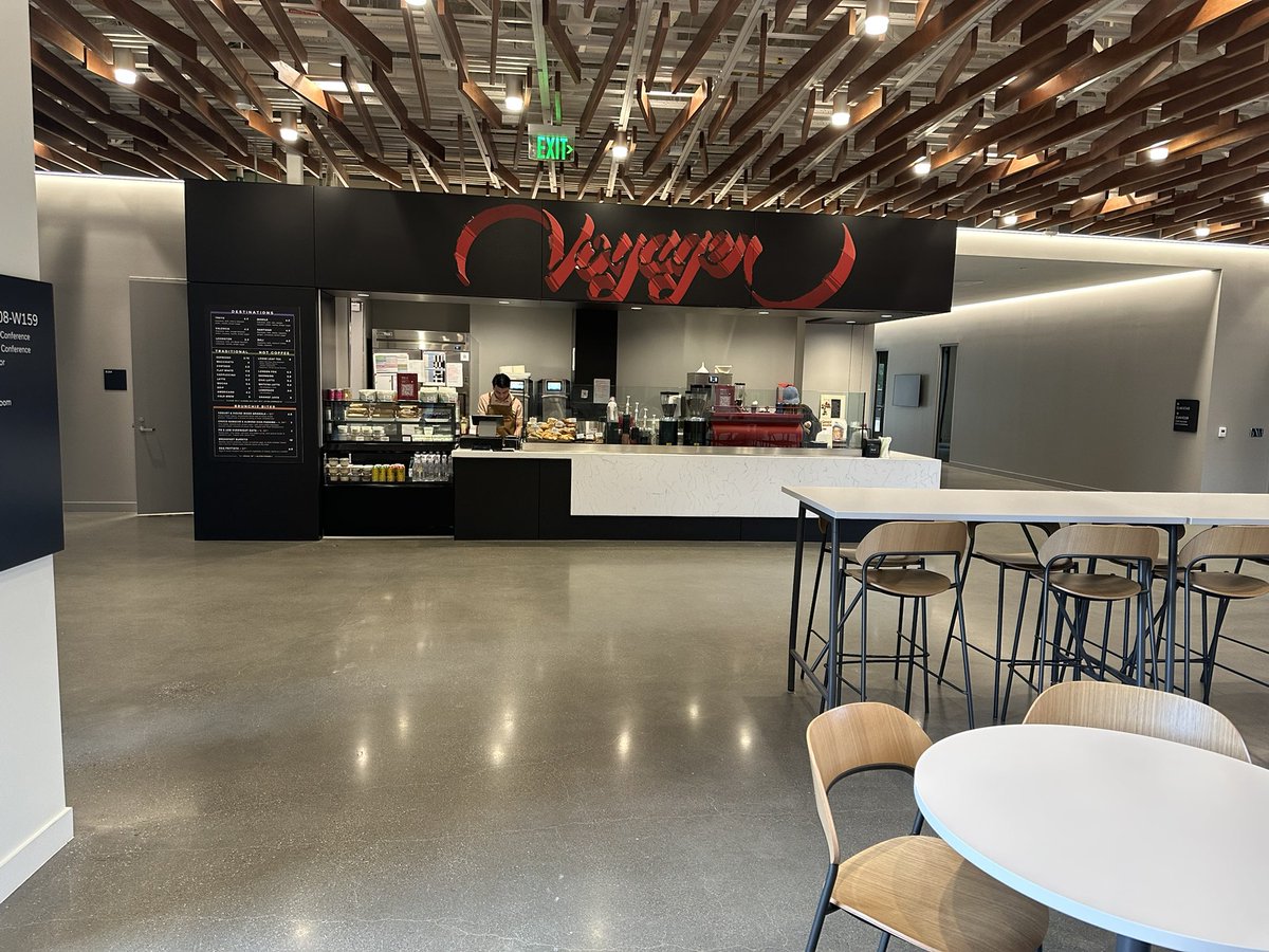 Christopher Manning (@chrmanning) on Twitter photo The new Computing and Data Science (CoDa) building at <a href="/Stanford/">Stanford University</a> is beautiful, with many lovely spaces, and a great, if already too crowded, <a href="/voyagercoffee/">Voyager Coffee</a> coffee shop.
news.stanford.edu/stories/2025/0… The new Computing and Data Science (CoDa) building at <a href="/Stanford/">Stanford University</a> is beautiful, with many lovely spaces, and a great, if already too crowded, <a href="/voyagercoffee/">Voyager Coffee</a> coffee shop.
news.stanford.edu/stories/2025/0…