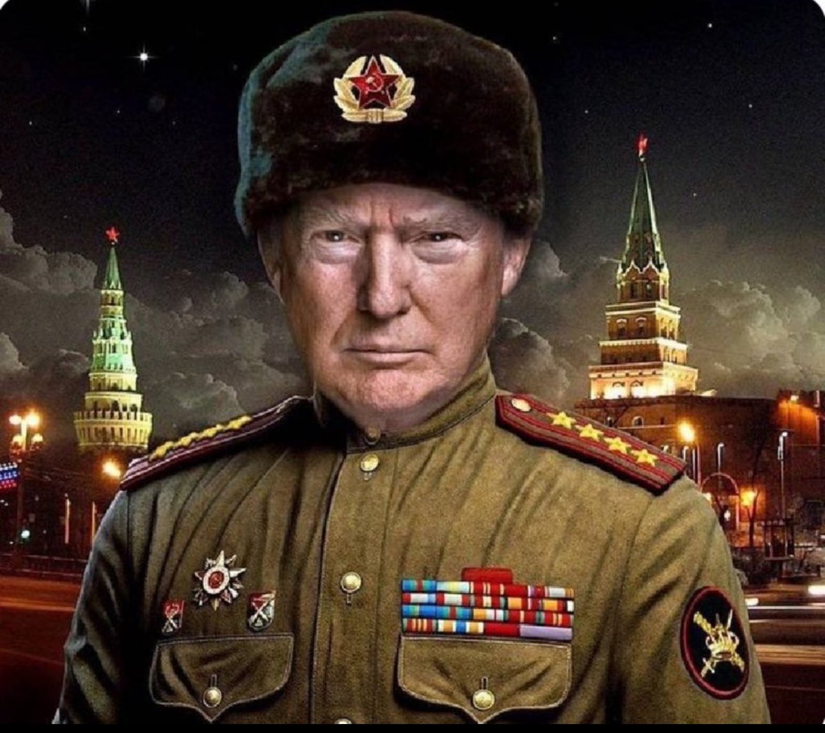 Esta es la mejor foto q describe a este HP! Esta es la nueva pandemia del mundo! Q desastre d Presidente! Es el puppet d Putin! D inteligente no tiene nada!