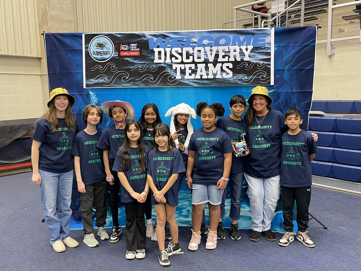 Robert F. McDermott Elementary (@nisdmcdermott) on Twitter photo So proud of these Falcons representing McDermott at NISDās Robotics Tournament! #FalconPride #WeAreMcDermott <a href="/NISD/">Northside ISD</a> So proud of these Falcons representing McDermott at NISDās Robotics Tournament! #FalconPride #WeAreMcDermott <a href="/NISD/">Northside ISD</a>