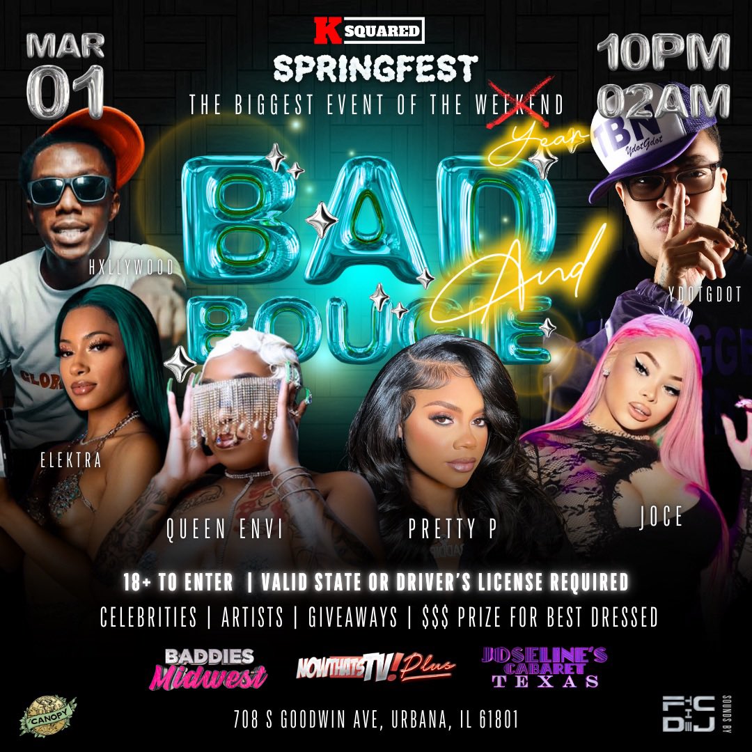 YdotTheNerd's tweet image. URBANA IL TONIGHT!!! #CanopyClub YURRRRRR