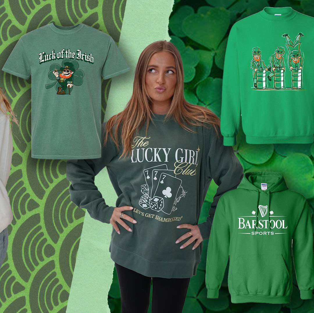 Go get your ☘️ merch