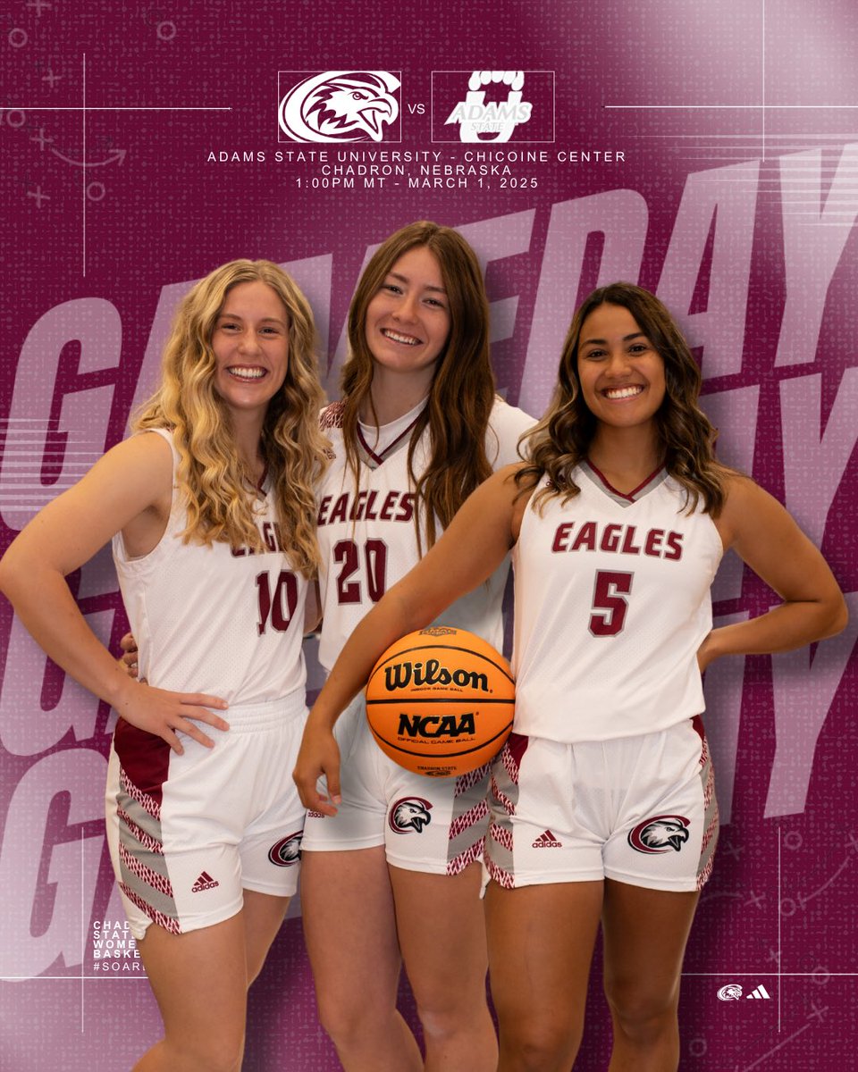 Senior Day! Come out and support!

#soareagles
📺 rmacnetwork.com/chadronstate/