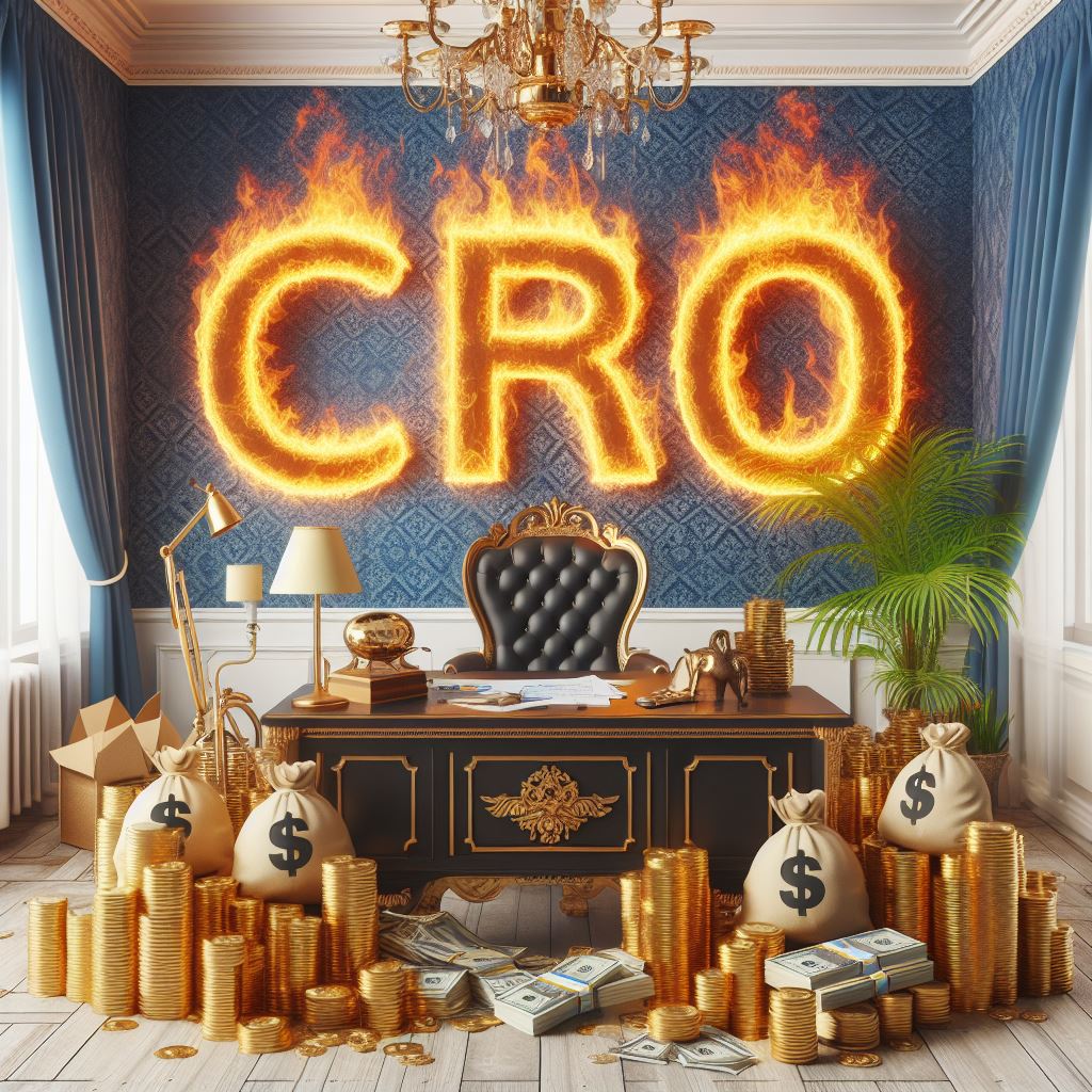 ➡️ Cro is cheaper than before the 70% supply burn in 2021. 🤪

➡️ I'm buying more, are you too ?

#Crofam #FFTB