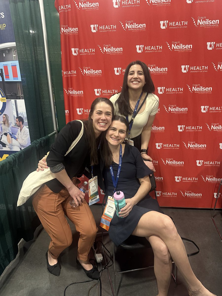UofU PM&R (@uofu_pmr) on Twitter photo Had an amazing time at #AAP2025! Grateful for the opportunity to connect with so many talented professionals and share the incredible work we're doing at the U of U PM&R Dept and Neilsen Rehabilitation Hospital! Had an amazing time at #AAP2025! Grateful for the opportunity to connect with so many talented professionals and share the incredible work we're doing at the U of U PM&R Dept and Neilsen Rehabilitation Hospital!