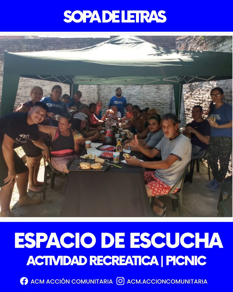 acm_ccnv's tweet image. TARDE DE ENCUENTRO
El pasado jueves con una temperatura que oscilaba los 32 °
Pasamos un momento maravilloso donde pudimos conocernos un poquito más, también hubo gestión de trámites, risas, bromas, anécdotas, siesta, juegos, abrazos y cositas ricas para comer.
Te esperamos!
