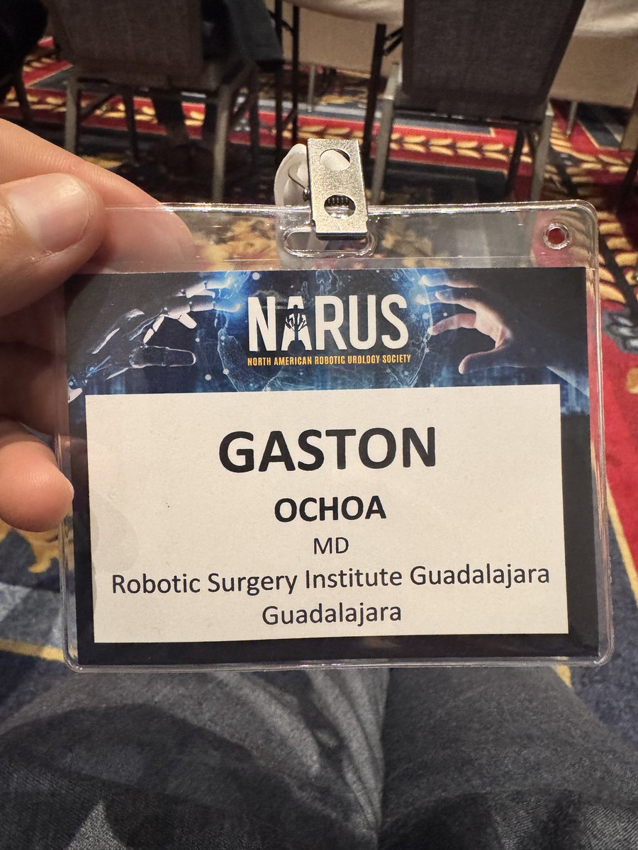 Presentando en #NARUS2025 experiencia inicial de 100 casos de PRR RS a un año de seguimiento. Desde los primero casos se obtienen RESULTADOS EN CONTINENCIA SUPERIORES  (86% inmediata) con resultados oncologicos similares. Actualmente  nuestros resultados en PSM son aún mejores.
