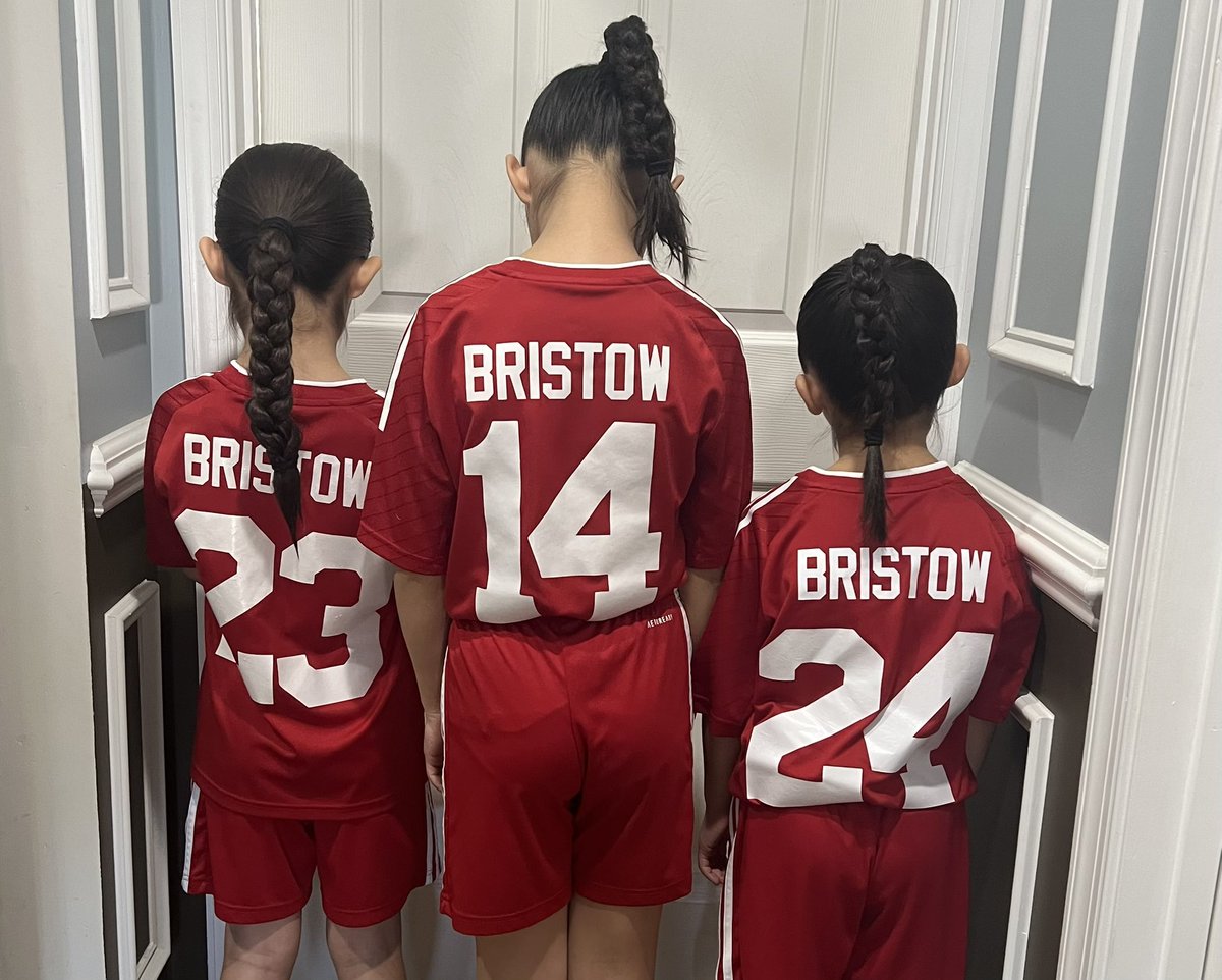 Game day‼️⚽️🔥💥💪🏻 good luck gals🫶🏻  🍀      <a href="/CarrieBristow_5/">Carrie</a>  👸🏻 <a href="/adrianabristow1/">Adriana Bristow</a>  ⛹🏻‍♀️
#bristowpartyof7
