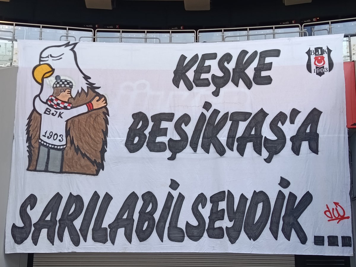 Sımsıkı sarıl Beşiktaş’a 🖤
