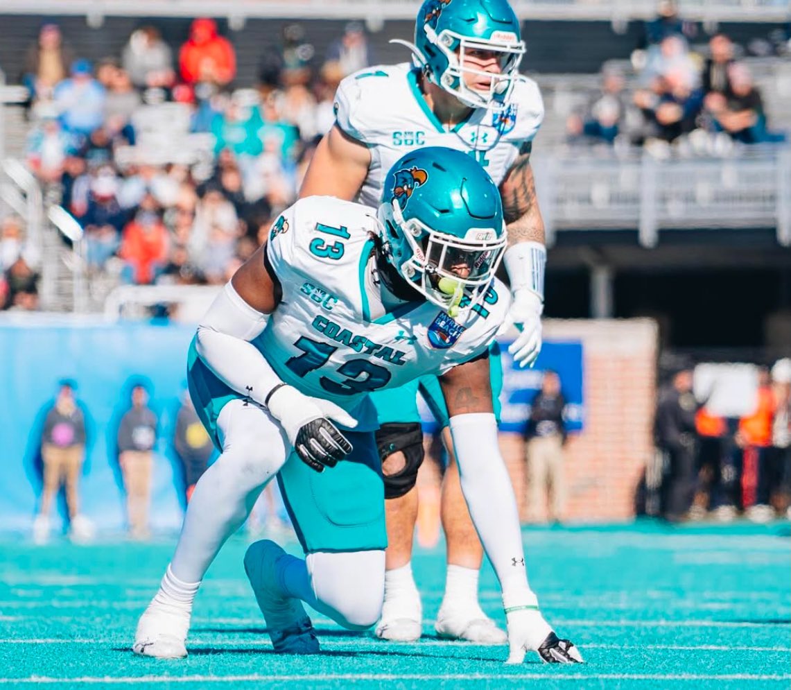Micah Fils-Aime (@mfilsaime4) on Twitter photo Coastal Carolina University offered!!! #AGTG #BallAtTheBeach <a href="/CoastalFootball/">Coastal Football</a> <a href="/GreerJacori/">Coach Jacori Greer</a> Coastal Carolina University offered!!! #AGTG #BallAtTheBeach <a href="/CoastalFootball/">Coastal Football</a> <a href="/GreerJacori/">Coach Jacori Greer</a>