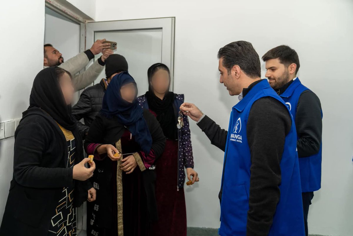 AvrestG's tweet photo. On the first day of the holy month of Ramadan, March 1, 2025, the Rwanga Foundation launched its first charitable initiatives for this sacred month by providing a fully equipped, comfortable home to three women with disabilities in the Independent Administration of Soran. https://t.co/bHh8LewP4z