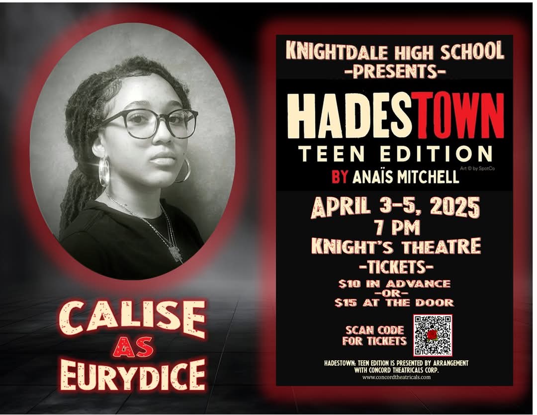 Matthew Clay Raines (@respect_da_art) on Twitter photo Meet the Cast!!!!
Calise is a Sophomore <a href="/KnightdaleHS/">Knightdale High</a> and is excited to be playing "Eurydice". She is an A/B Honor Roll student who is very passionate about singing, dancing, and acting. She is a member of ITS Troupe 7149 and the Dance Company.
Get your tickets now!! Meet the Cast!!!!
Calise is a Sophomore <a href="/KnightdaleHS/">Knightdale High</a> and is excited to be playing "Eurydice". She is an A/B Honor Roll student who is very passionate about singing, dancing, and acting. She is a member of ITS Troupe 7149 and the Dance Company.
Get your tickets now!!