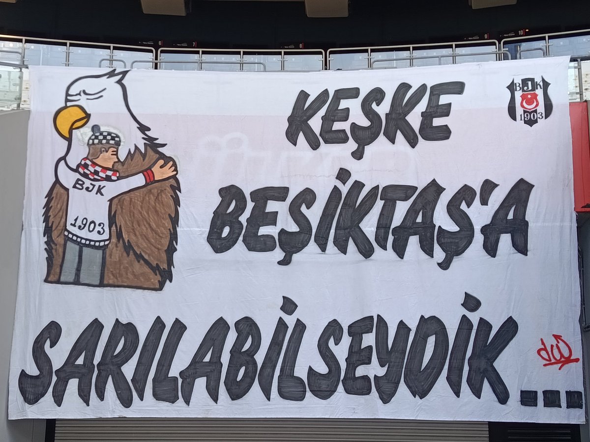 Beşiktaş: “Sımsıkı sarıl Beşiktaş’a 🖤”