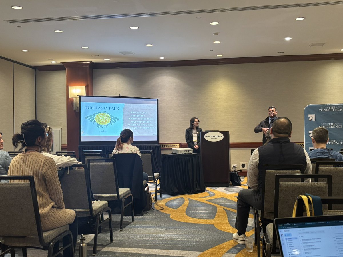 Identifying marigold moments with <a href="/actfl/">ACTFL</a> Teacher of the Year Kei Tsukamaki. #nectfl25