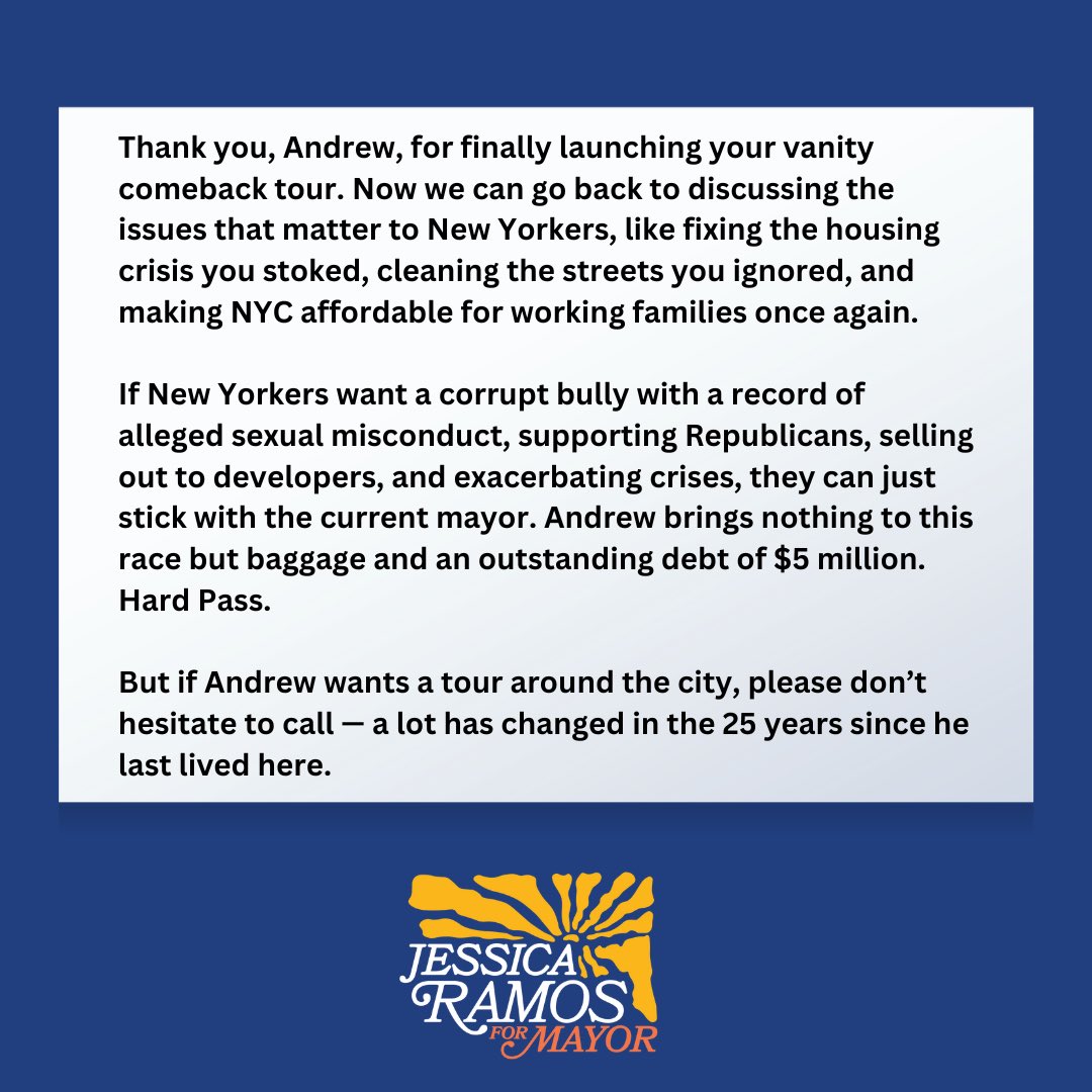 Hard pass on Andrew.