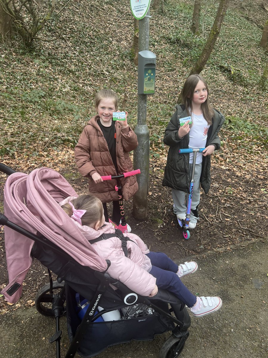 AshleyDuffie's tweet photo. @DunipacePS @MrsSigurdsson @MrsLMcFarlane C and R out on their scooters today to scan the Beat the Street cards! https://t.co/LR2TJ7eAE5