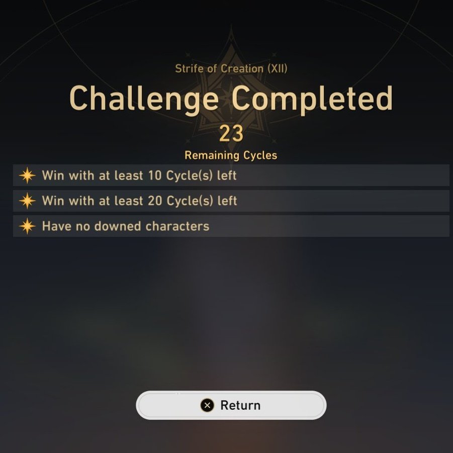 chasingasterios's tweet image. finished MoC 3 cycles faster just by replacing ruan mei with tribbie 😵‍💫