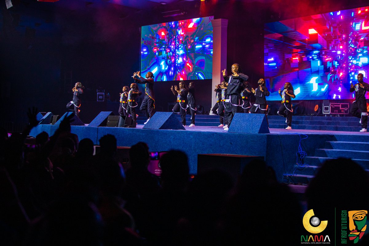Amazing opening act featuring Probeatz , Sylent Nqo, Denilson and Tokoloshi, setting the tone for night!!!. We are surely in for a treat.

#NAMA23 #NAMA #afrofuturism
