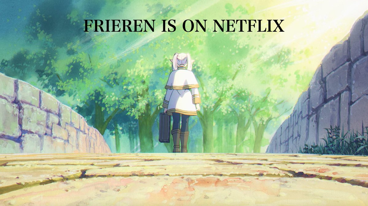 Off to new adventures on Netflix! 

I hope this means more people can fall in love with this beautiful story. 💜 Voicing Frieren is the role of a lifetime.