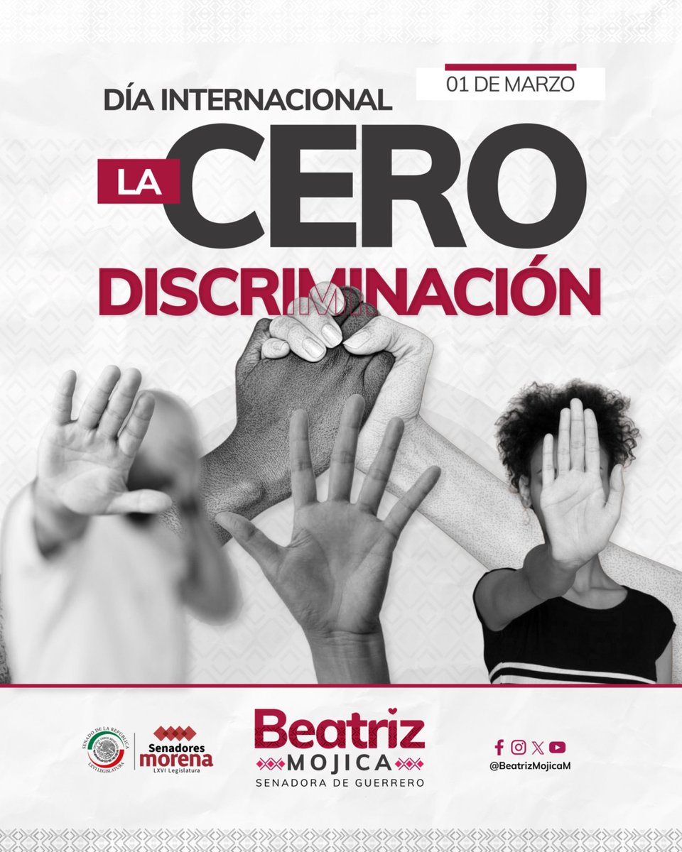 Hoy, en el Día Internacional para la Cero Discriminación, resaltamos la importancia de eliminar las barreras que históricamente han enfrentado diversos grupos para acceder a sus derechos, especialmente las poblaciones indígenas y afromexicanas. Por esta razón, es fundamental