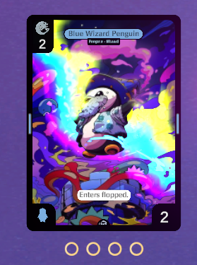 0xZELT's tweet photo. @ocapgames As a huge blue enjoyer, I'm in love with that new alternative art of Blue Wizard🧊🧊🧊 https://t.co/EAMoxCmLbh