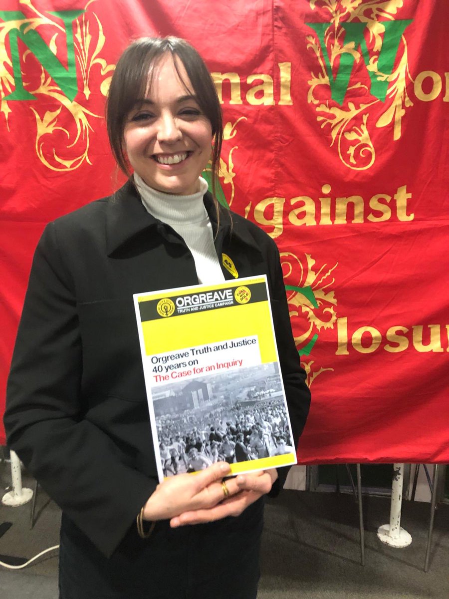 Orgreave Justice (@orgreavejustice) on Twitter photo Thank you <a href="/sairskay/">Sarah Kilpatrick</a> Sarah Kilpatrick, President of <a href="/NEUnion/">National Education Union</a> celebrating #NWAPC & the magnificent & essential role of women in the #MinersStrike & now & supporting #OrgreaveJustice #OrgreaveInquiry #MinersStrike40 Thank you <a href="/sairskay/">Sarah Kilpatrick</a> Sarah Kilpatrick, President of <a href="/NEUnion/">National Education Union</a> celebrating #NWAPC & the magnificent & essential role of women in the #MinersStrike & now & supporting #OrgreaveJustice #OrgreaveInquiry #MinersStrike40