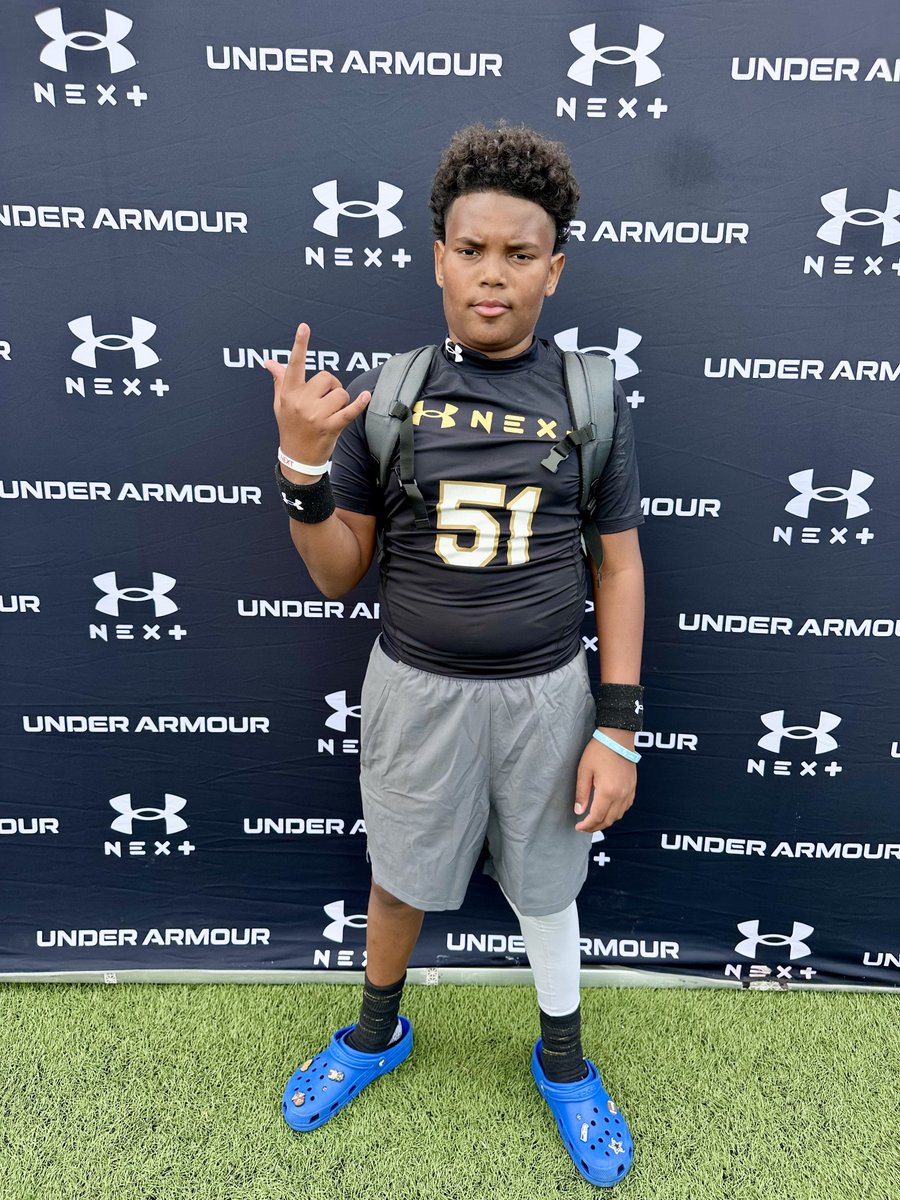 LiljoivanQB's tweet photo. Had a great time competing today at the UA Next Middle School Camp. 🙏🏽 @Qb1Tyler @UnderArmour @UANextFootball @TheUCReport @DemetricDWarren @KoreenBurch @ChadSimmons_ @Andrew_Ivins @GabyUrrutia247 @baylintrujillo @WillGriffin__11 #LiLJoivan #4Tyler #UANext https://t.co/hCjHvIXeD6