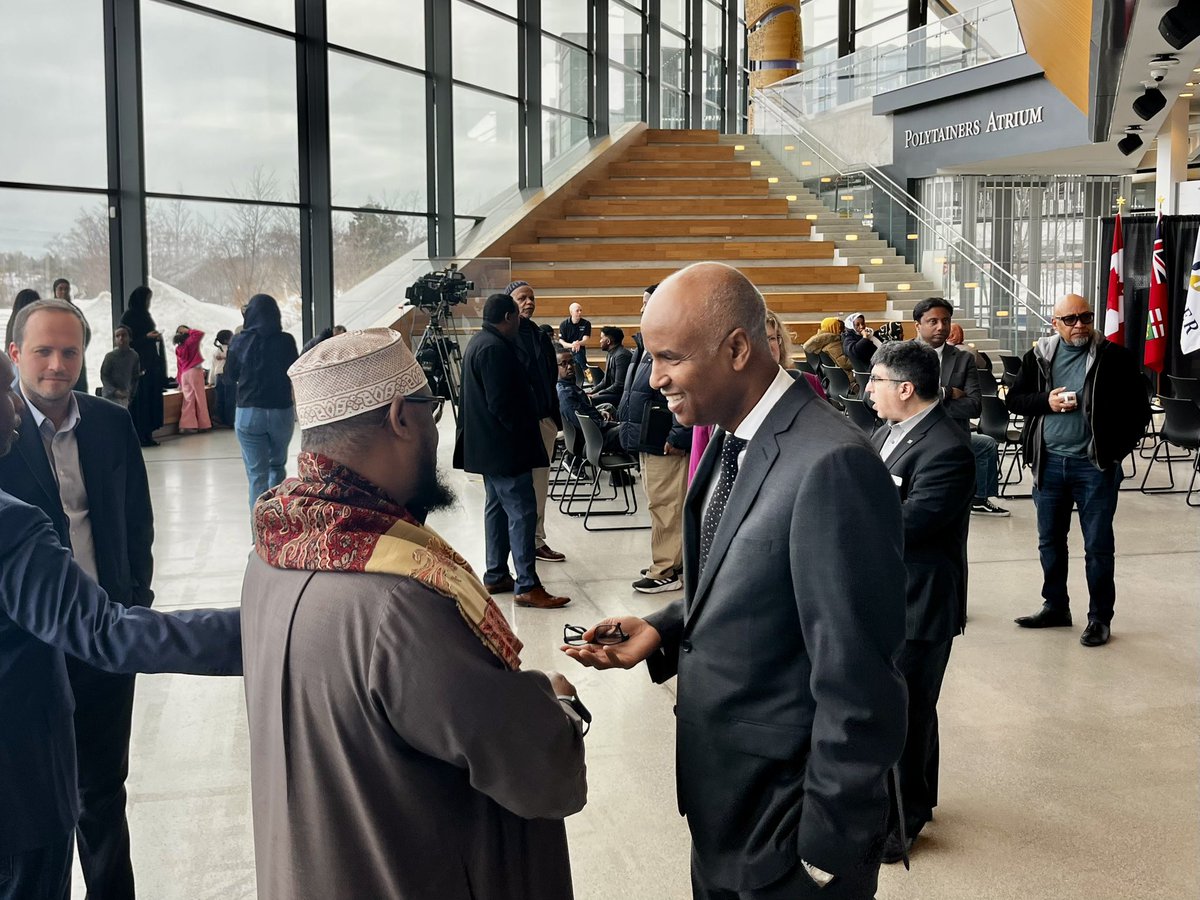 HonAhmedHussen's tweet photo. Inclusive infrastructure strengthens communities and reflects the values we share as Canadians.

Toronto’s new Somali Centre for Culture and Recreation will be a hub for sports, culture, community services—creating opportunities and honoring our heritage for future generations! https://t.co/3WPu2IBZhQ