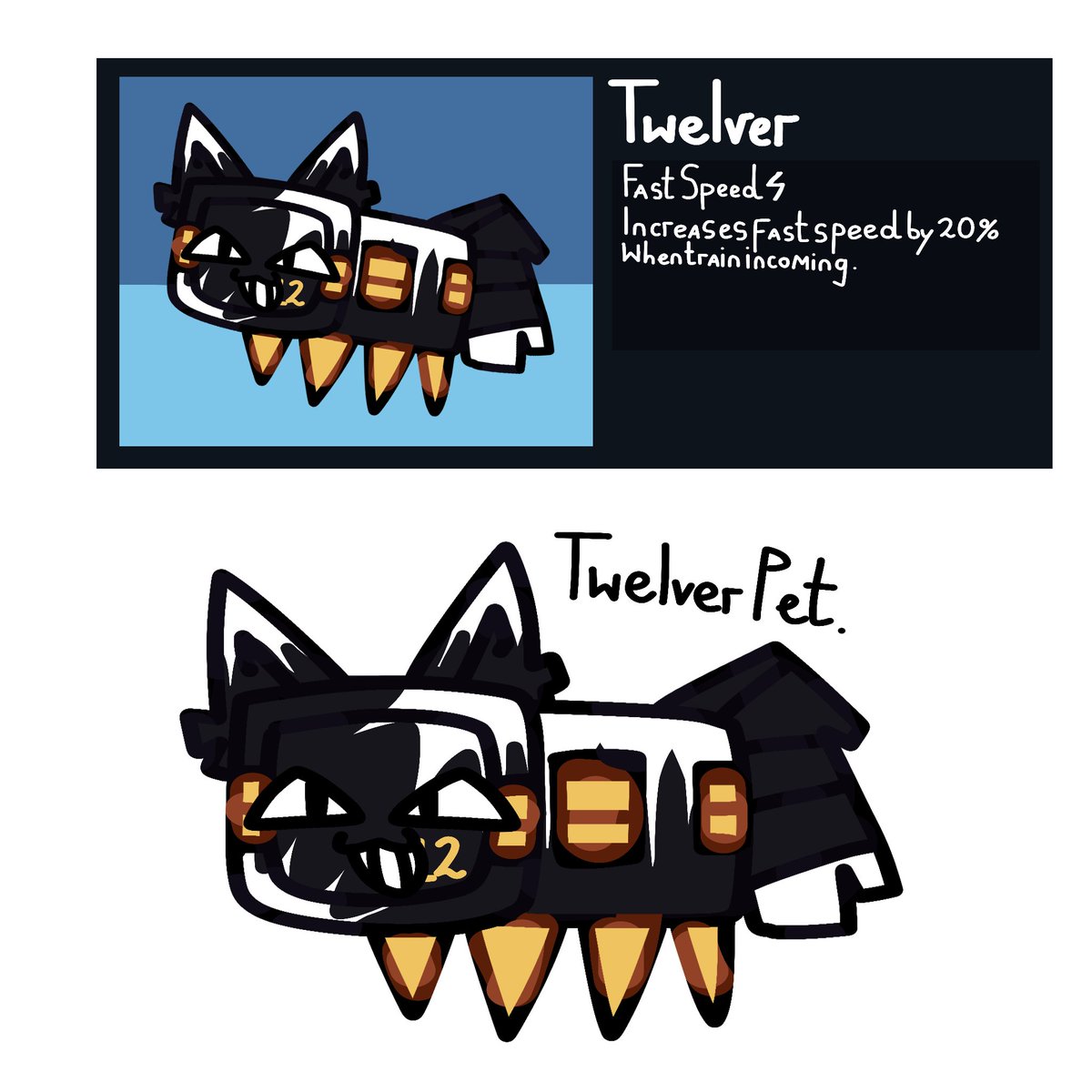 Blu00107134's tweet photo. YOOO !!! Meet my new weirdo kitty oc from monster metroz,,, his brother is thirteen yeee :3333 #monstermetro https://t.co/8Z8vPKwzGi