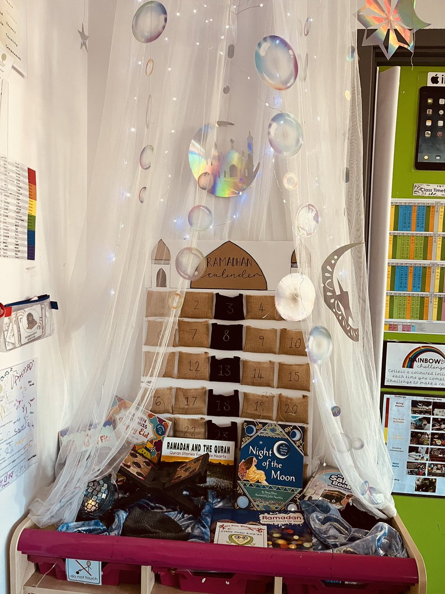 Our Reception Classes have been very excited all week as Ramadan approached. It has been wonderful to see them all participating and learning about this special month. Ramadan Mubarak to everyone celebrating!🌙✨
<a href="/OliveTreeBolton/">Olive Tree Primary</a>